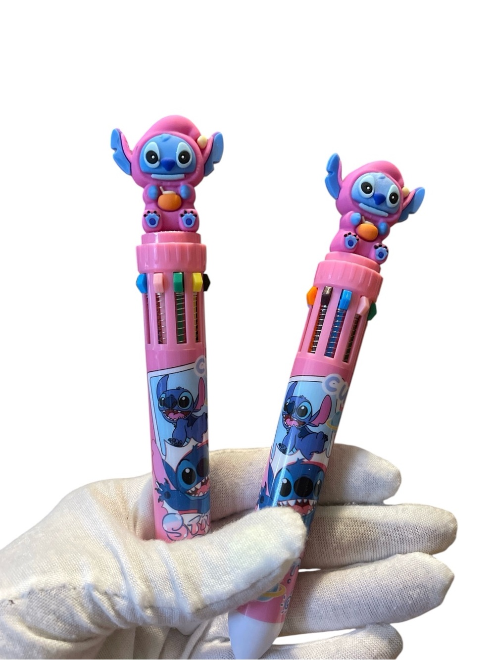STITCH CHARACTER 10 COLOR INK PENS SET OF 2